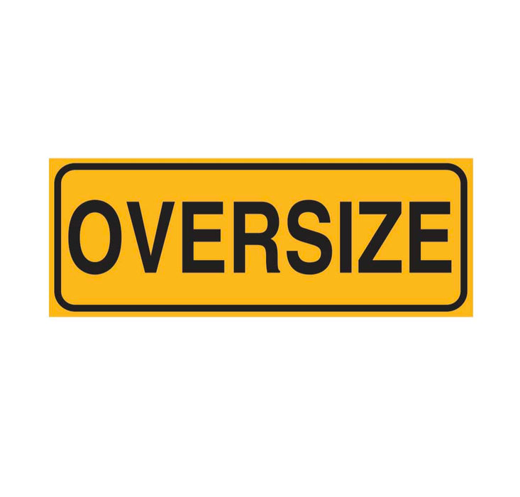 OVERSIZE 1200X450MM ONE PIECE DECAL