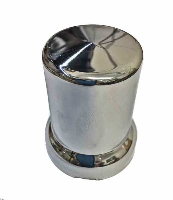 NUT COVER CHROME PLASTIC TOP HAT 33MM