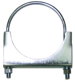 FLAT BAND CLAMP 4IN CHROME PLATED