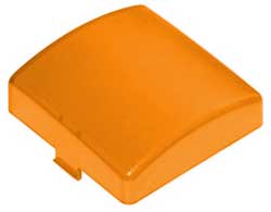 KW INTERIOR ROOF LAMP COVER AMBER