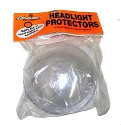 HEADLAMP COVERS 5 3/4IN BUBBLE SET OF 4