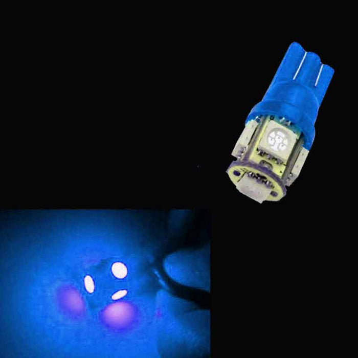 LED BULB T10 WEDGE 12V BLUE