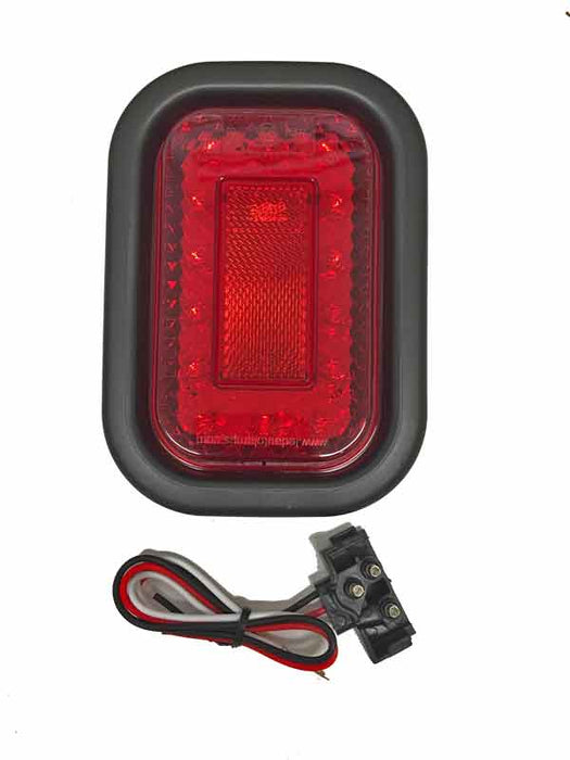 LED REAR STOP/TAIL LAMP RED 12/24V