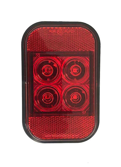 LED REAR STOP/TAIL LAMP RED 12/24V
