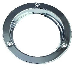 STAINLESS FLANGE FOR 109MM ROUND LAMPS