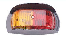 SIDE MARKER LAMP RED/AMBER WITH BRACKET