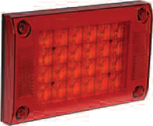 NARVA LED REAR STOP/TAIL LAMP RED 9-33V
