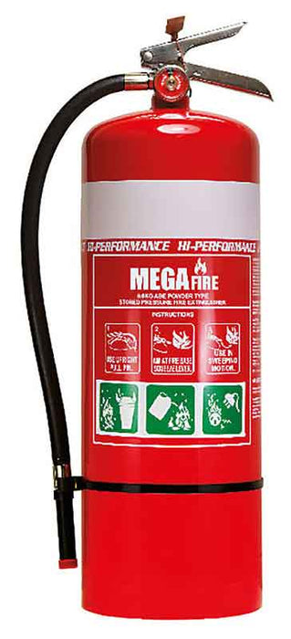FIRE EXTINGUISHER DRY CHEMICAL 9.0KG ABE