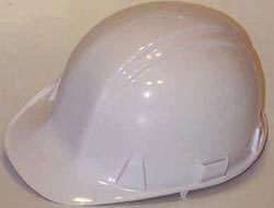 SAFETY HAT VENTED WHITE