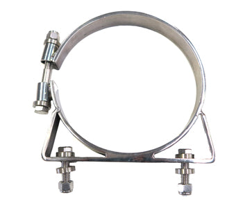 HEAVY DUTY MOUNT CLAMP STAINLESS 6IN