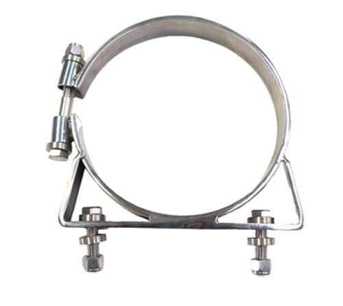 HEAVY DUTY MOUNT CLAMP STAINLESS 8IN