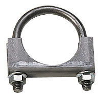 EXHAUST CLAMP ZINC PLATED 3IN