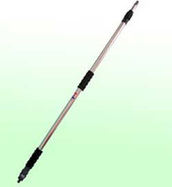 TELESCOPIC BROOM POLE FLOW THROUGH 3.2M