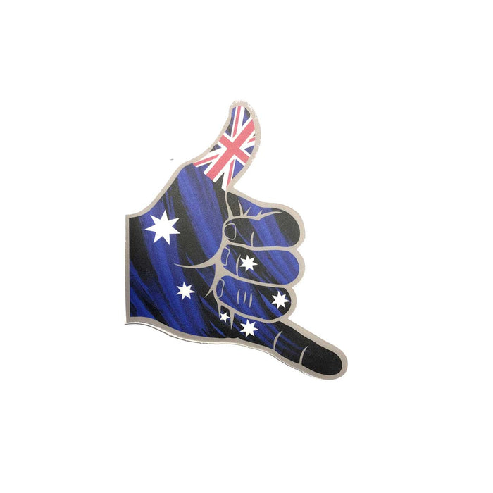 GNARLY SHAKA HAND DECAL L/H AUSTRALIA