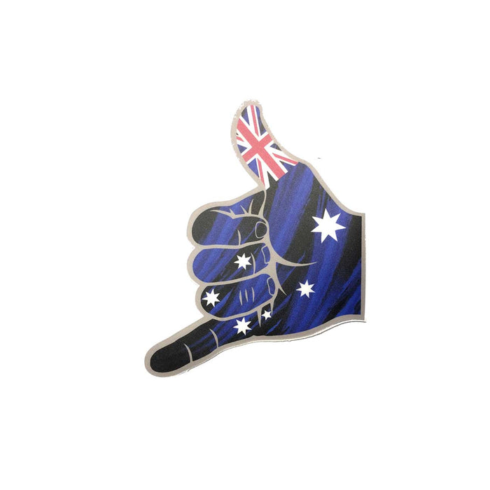 GNARLY SHAKA HAND DECAL R/H AUSTRALIA