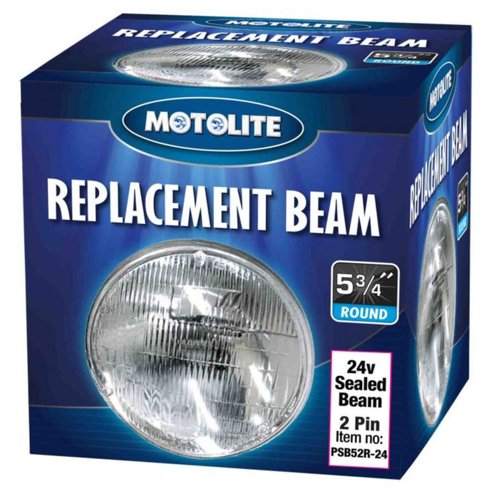 SEALED BEAM 24V 50W 146MM