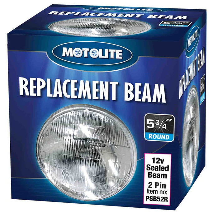 SEALED BEAM 12V 50W 146MM