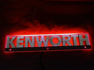 KENWORTH NAME BACKLIGHT LED 12V RED EACH