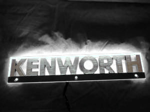 KENWORTH NAME BACKLIGHT LED WHITE EACH