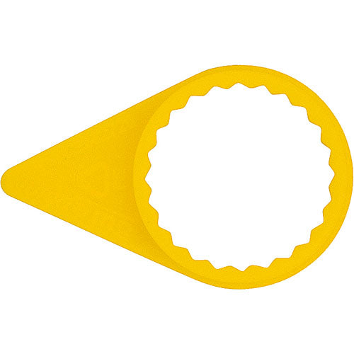 WHEELNUT INDICATOR YELLOW 17MM 11/16IN