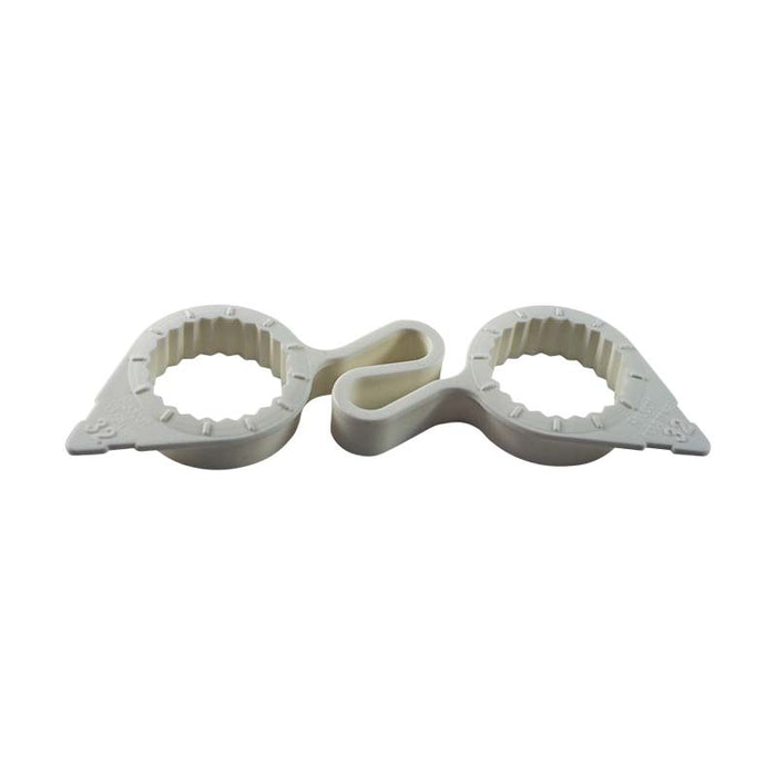 WHEELNUT INDICATOR LINK HT WHITE 33MM