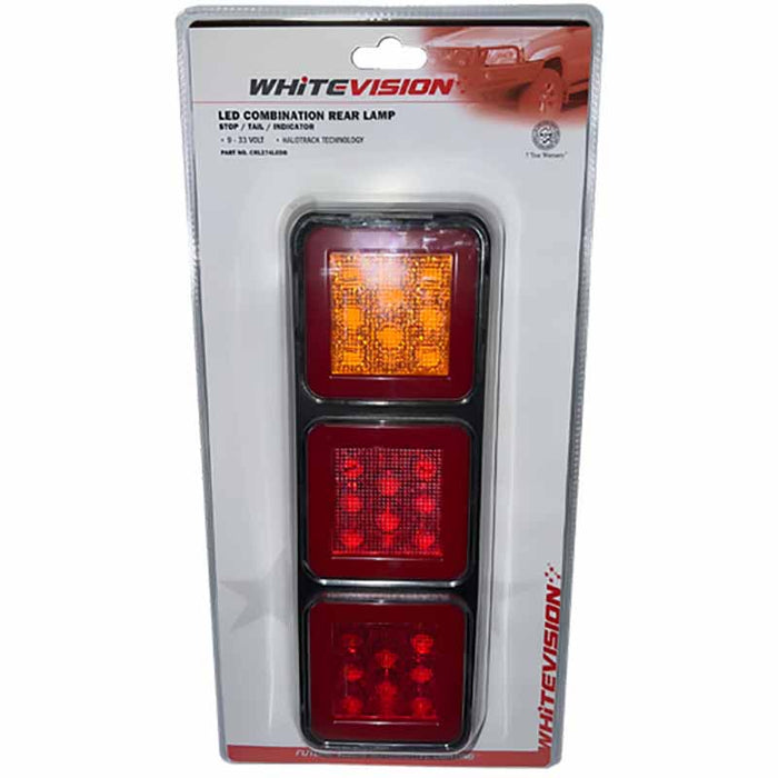 WHITEVISION COMBO STOP/TAIL/INDICATOR