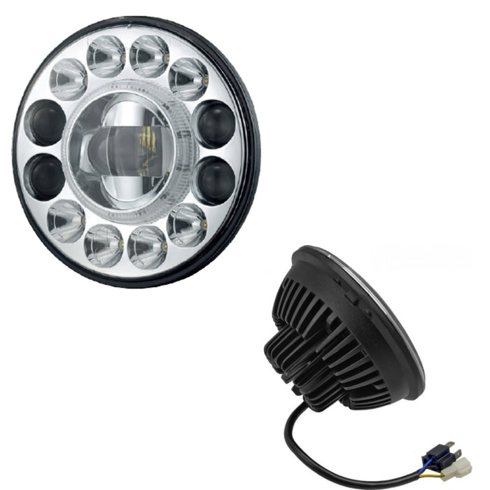 WHITEVISION LED 7IN HEADLAMP HIGH/LOW