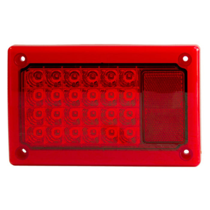 WHITEVISION REAR RECTANGLE STOP/TAIL
