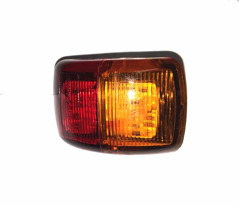 WHITEVISION SIDE MARKER RED/AMBER 9-33V