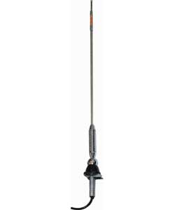 RADIO ANTENNA WITH SPRING BASE 1.2M
