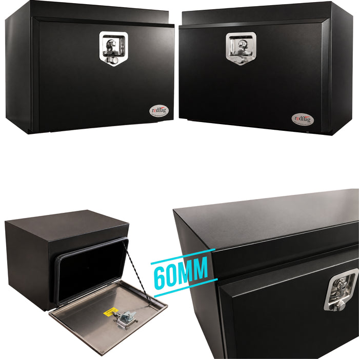 TOOL BOX BLACK 600 X 450 X 450MM