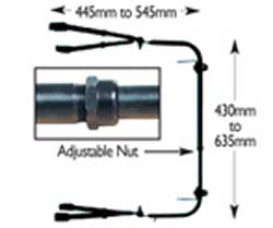 BRITAX ADJUSTABLE MIRROR BRACKET