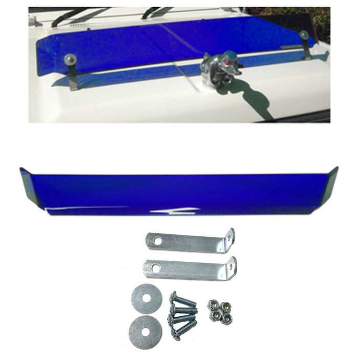 BUG DEFLECTOR KIT TO SUIT 4X4 BLUE