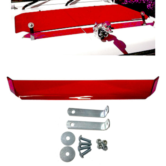 BUG DEFLECTOR KIT TO SUIT 4X4 RED
