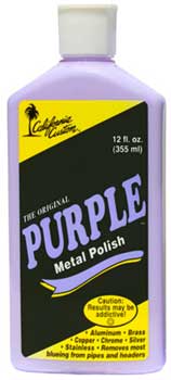 CALIFORNIAN PURPLE METAL POLISH 355ML