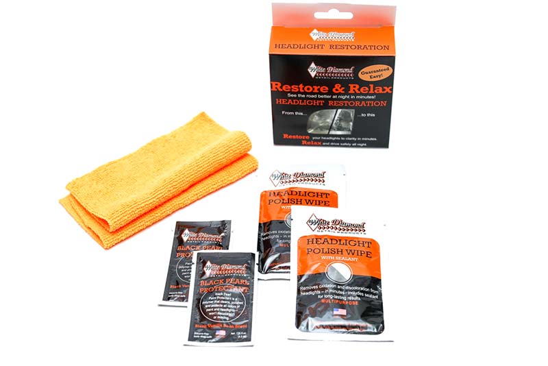 WHITE DIAMOND HEADLIGHT RESTORATION