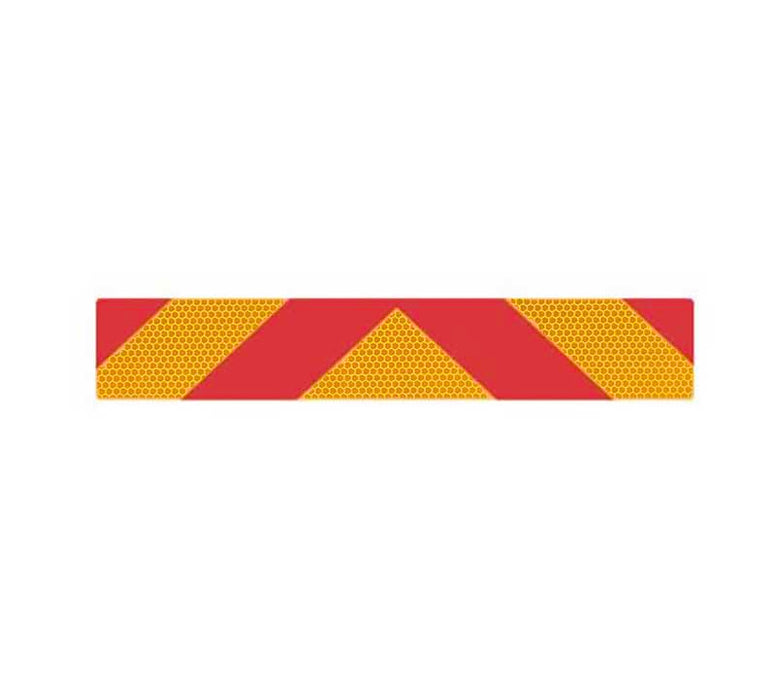 81C CHEVRON 800 X 100MM CENTRE DECAL