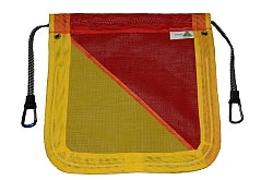 OVERSIZE FLAG MESH WITH METAL CLIPS
