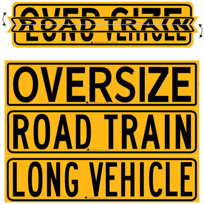 LONG VEHICLE/ROAD TRAIN/OVERSIZE 1PC WA