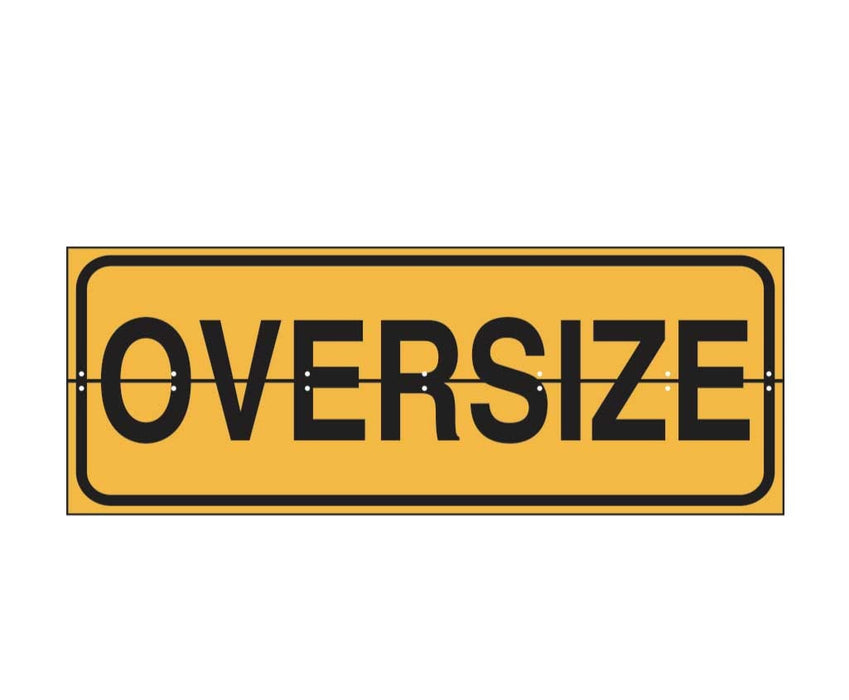 OVERSIZE 1020X250MM 1 PC HINGED METAL WA
