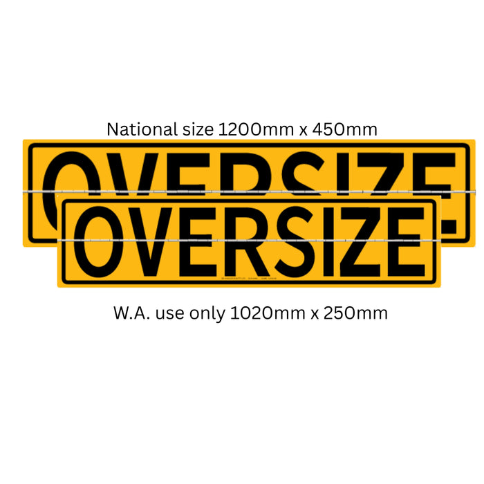 OVERSIZE 1020X250MM 1 PC HINGED METAL WA