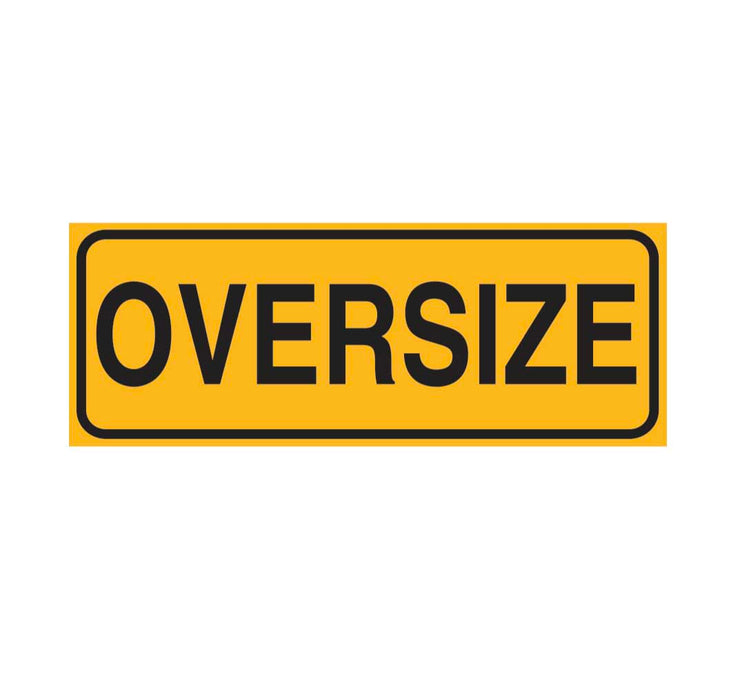 OVERSIZE 1200X450MM ONE PIECE METAL