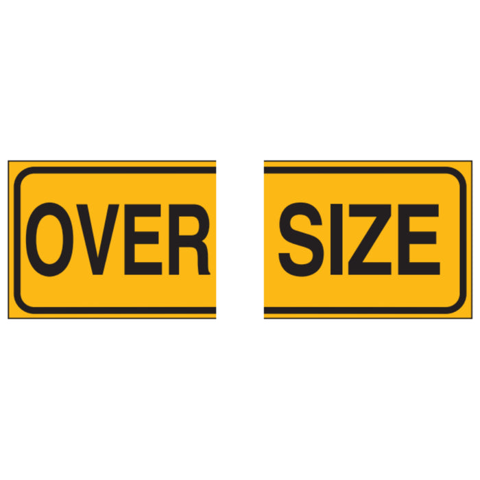 OVERSIZE  600MMX450MM  2 PIECE ALUMINIUM