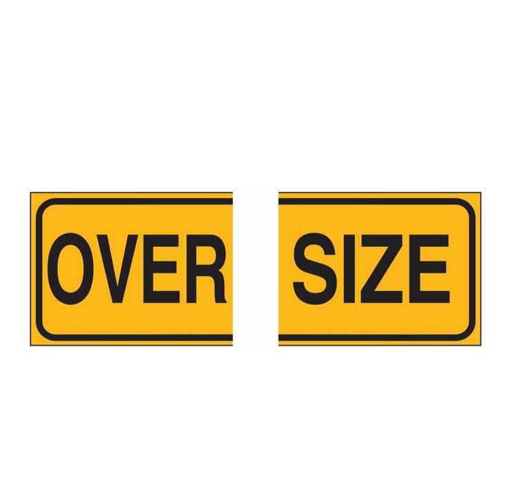OVERSIZE 1020X250MM 2PC DECAL WA