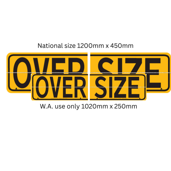 OVERSIZE 510X250MM 2PC HINGED METAL WA