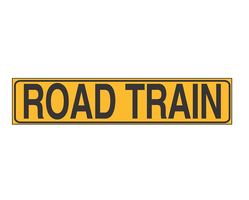 ROAD TRAIN 1020 X 250MM 1 PIECE DECAL