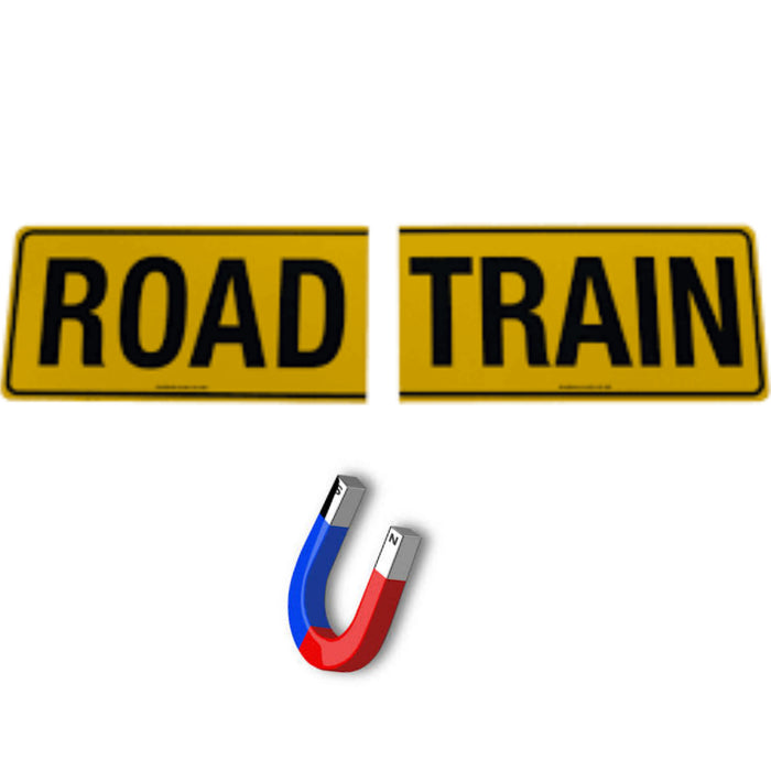 ROAD TRAIN 510 X 250MM 2 PIECE MAGNETIC