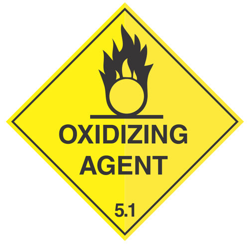 CL 5.1 OXIDISING AGENT DECAL