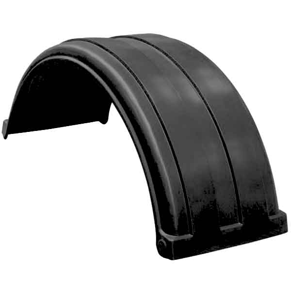 DYNAPLAS MUDGUARD SUPER SINGLE BLACK