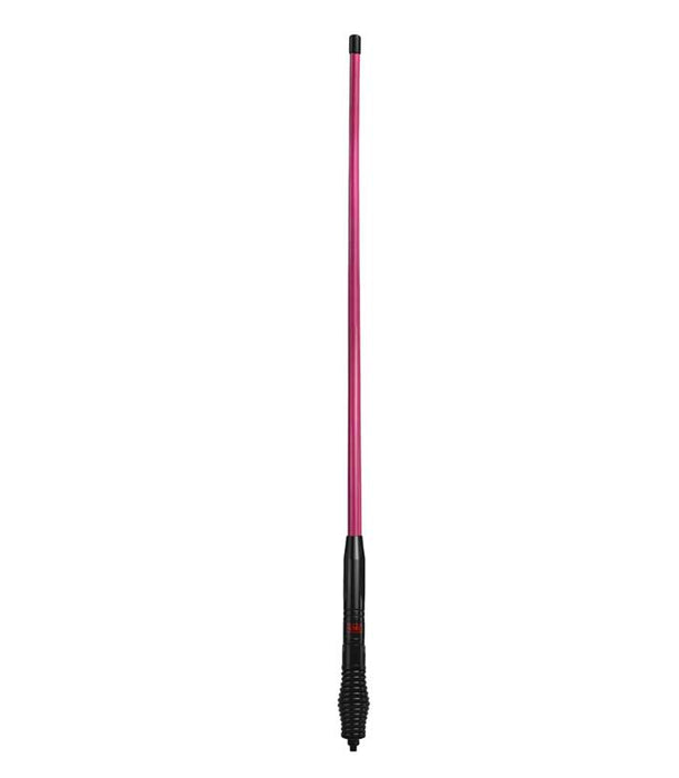 AERIAL UHF 1.2M WITH SPRING PINK